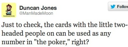 Twitter - Duncan Jones Poker Master?